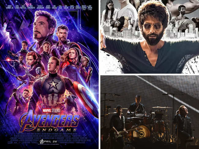 While 'Avengers' and 'Kabir Singh' ruled the box office, U2's India tour and 'The Grub Fest' saw a large number of footfalls.