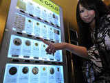 Japan's first vending machine for gold, silver coins