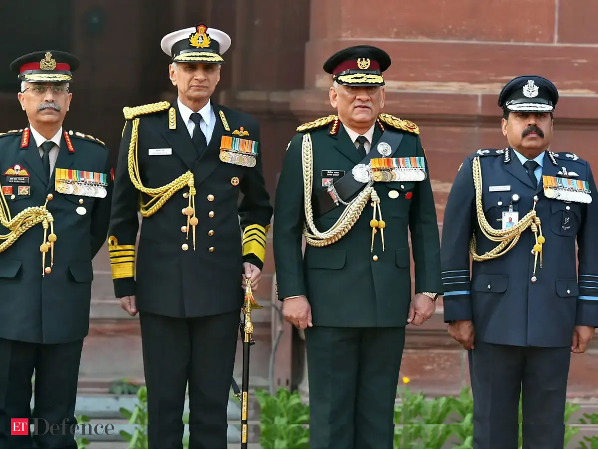About the shoulder batch - A sneak peek of CDS uniform, insignia | The ...