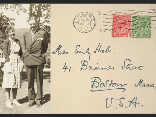TS Eliot's​ lifelong friend Emily Hale​ donated the letters to the PUL more than 60 years ago.​