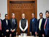 PM Modi meets business leaders, discusses ways to improve economic growth