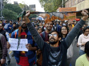 Campuses Rally In Protest Against Jnu Attack The Economic Times