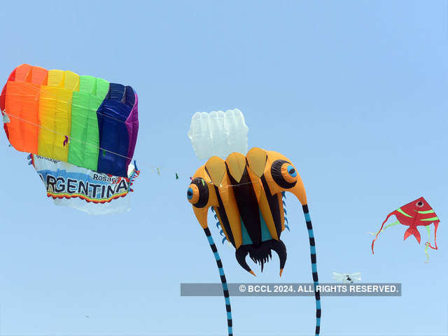 Kite festival begins