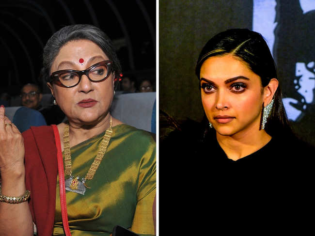 Aparna Sen (L) tweeted that the country will remember Deepika Padukone's 'act of courage'.