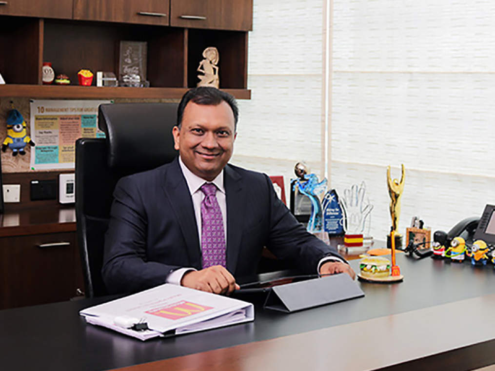 McDonald’s Amit Jatia: the vegetarian boss of chicken burgers