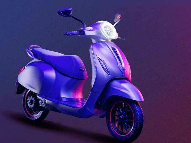 ​Bajaj's first electric scooter