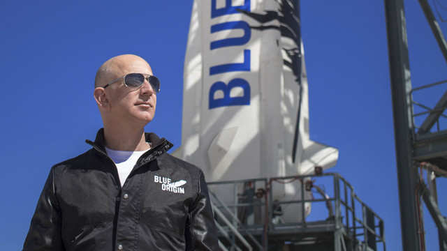 Bezos aims for the stars