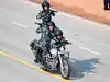 Women motorcycle team members