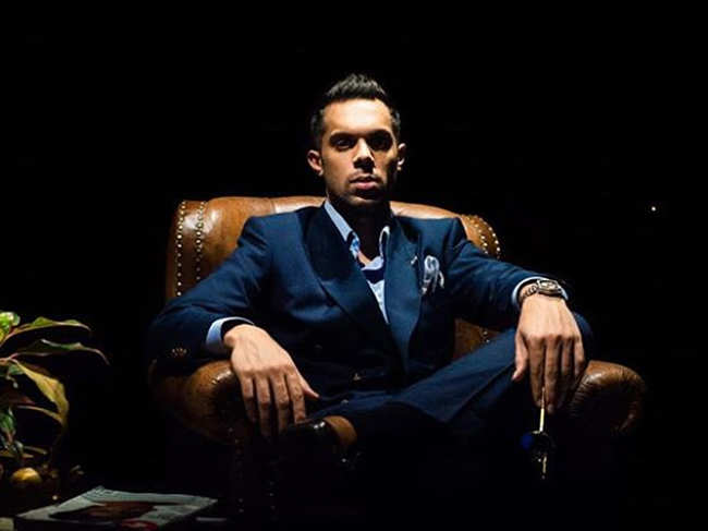 Robin Singh believes a three-piece suit makes a bold and powerful statement. ​(Image: Instagram/@robin_singh_23​)