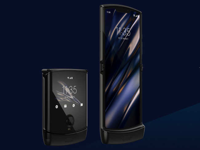 The new Razr was announced in 2019, with the design retaining elements of the old phone.
