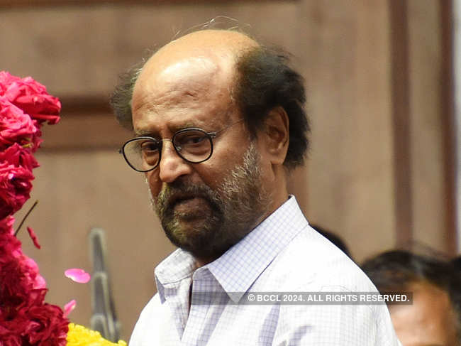 Rajinikanth ?also ?suffered minor bruises to his hand below the elbow?.