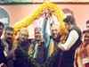 Bihar CM Nitish Kumar & Home Minister Amit Shah share dais at election rally, attack Kejriwal