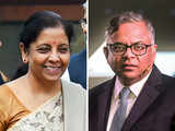 What’s common between FM Nirmala Sitharaman and Tata Sons Chairman N Chandrasekaran? 1 80:Image