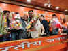 Congress leader Janardan Dwivedi's son Samir Dwivedi joins BJP