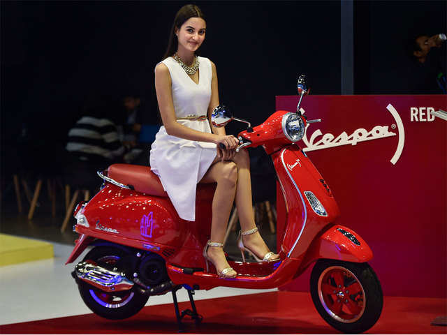 Vespa scooter