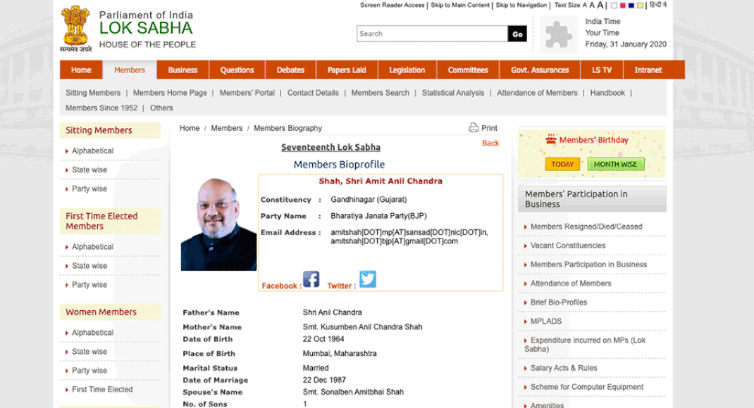 amit shah The government wants secure communications. But its top