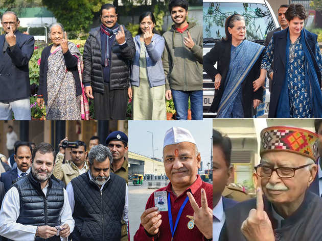 Delhi Election 2020 : Polling held peacefully, counting of votes on February 11