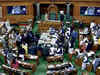Unusual acts by minister, Congress MP trigger chaos in Lok Sabha
