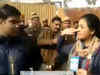 Delhi polls: Cong Alka Lamba tries to slap AAP workers