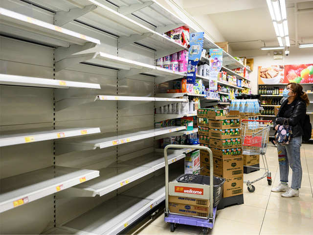 Supermarkets raided