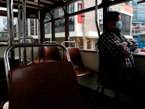  A quiet Hong Kong