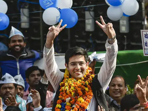 Raghav Chadha registers comfortable victory