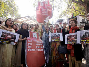 cooking gas protest