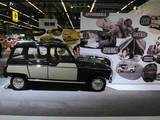 An iconic Renault 4L produced during the 1960's