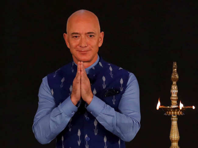 During his recent India visit, Bezos had a fireside chat with Shahrukh Khan and Zoya Akhtar.
