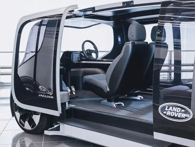 JLR Driverless Concept Car | Welcome to the future: JLR unveils new  driverless concept car - Project Vector