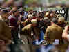 Delhi Police detains protestors demanding release of Dr Kafeel Khan outside UP Bhawan