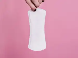 sanitary pad menstruation getty