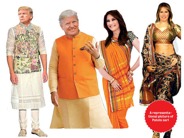 Suggesting Indian attires for Mr & Mrs Trump