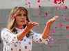 US First Lady Melania Trump arrives at govt school to attend 'Happiness Class'