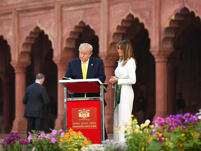 Guest book at the Taj Mahal