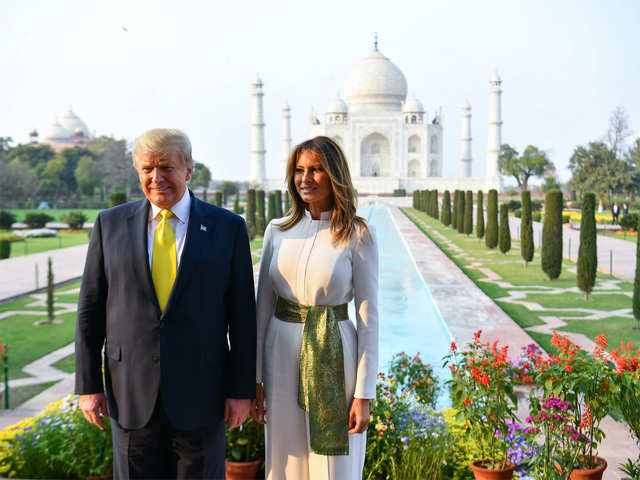 Trump Taj visit