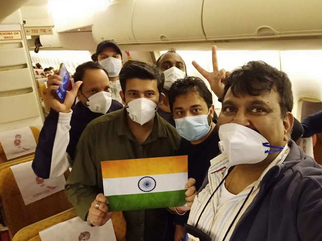 Coronavirus updates: Indians stuck in corona outbreak board an Air India flight to come to Delhi