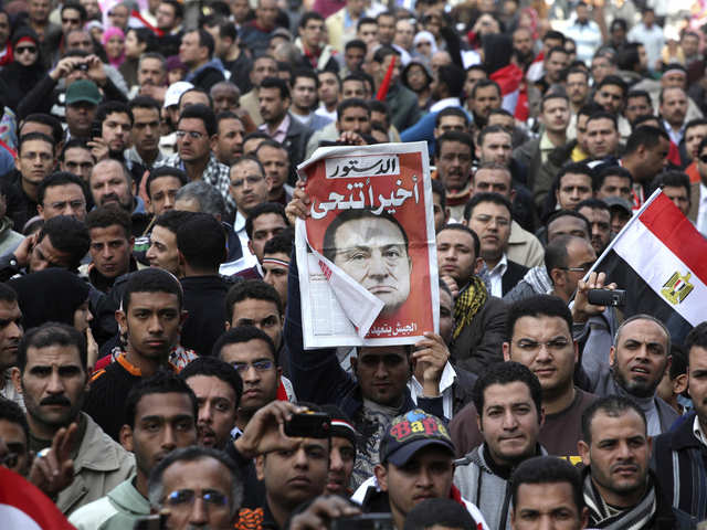 Ouster of Mubarak