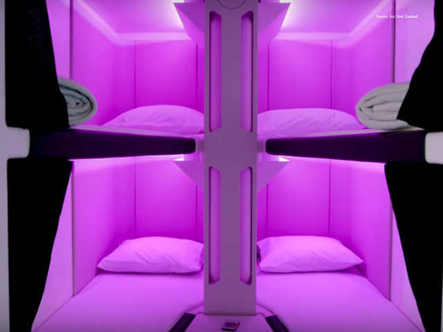 When will Air New Zealand introduce these bunk beds?