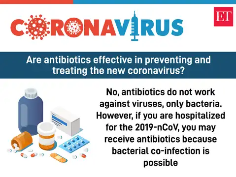 Are antibiotics effective in preventing and treating the new coronavirus?