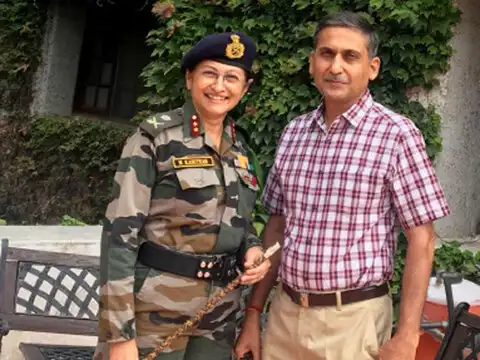Where is Major General Madhuri Kanitkar posted?