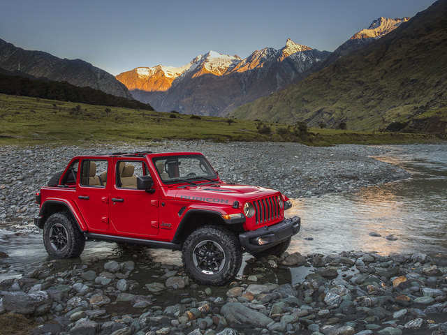 Jeep Wrangler Rubicon safety features - FCA launches Jeep Wrangler Rubicon.  Check price, features & color options | The Economic Times