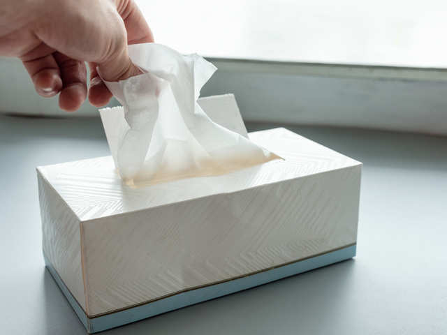 ​Keep a box of tissues handy