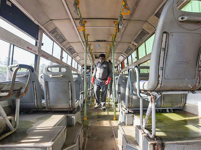 ​DTC buses: Disinfection process