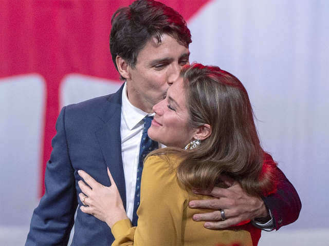 Trudeau quarantined after wife tests positive