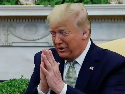 Donald Trump tests negative