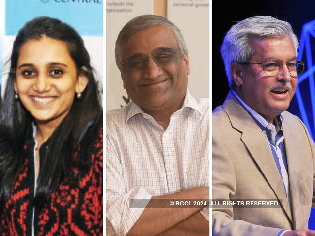 ​(L-R) Father-daughter duo Avni and Kishore Biyani smiling in times of coronavirus, and who's who the political world were seen lunching with the feisty friend Dushyant Dave .​