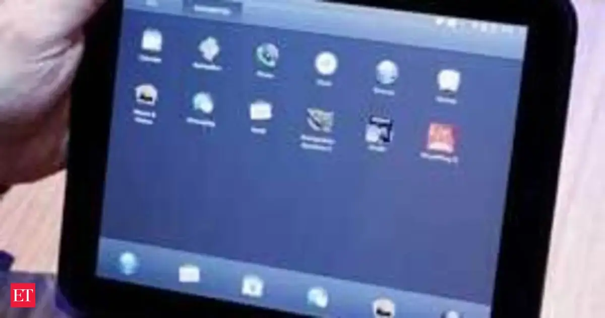 Hewlett Packard launches HP Palm tablet, TouchPad - The Economic Times