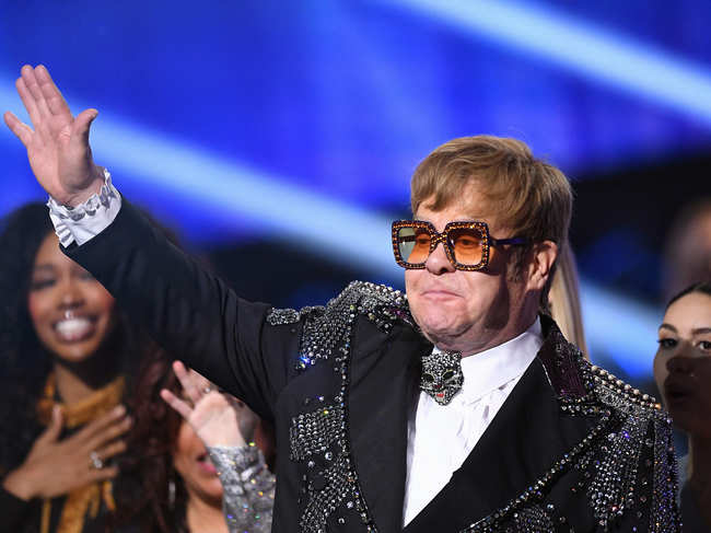Stay safe and look after each other, read Elton John's social media post.