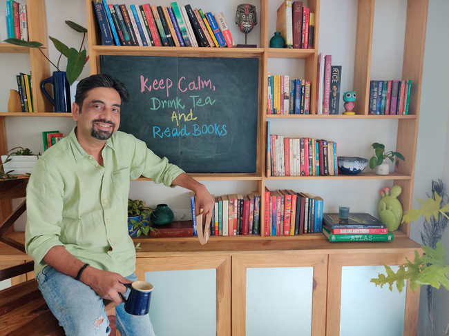 Yadvendra Tyagi likes reading books without getting distracted by gadgets.
